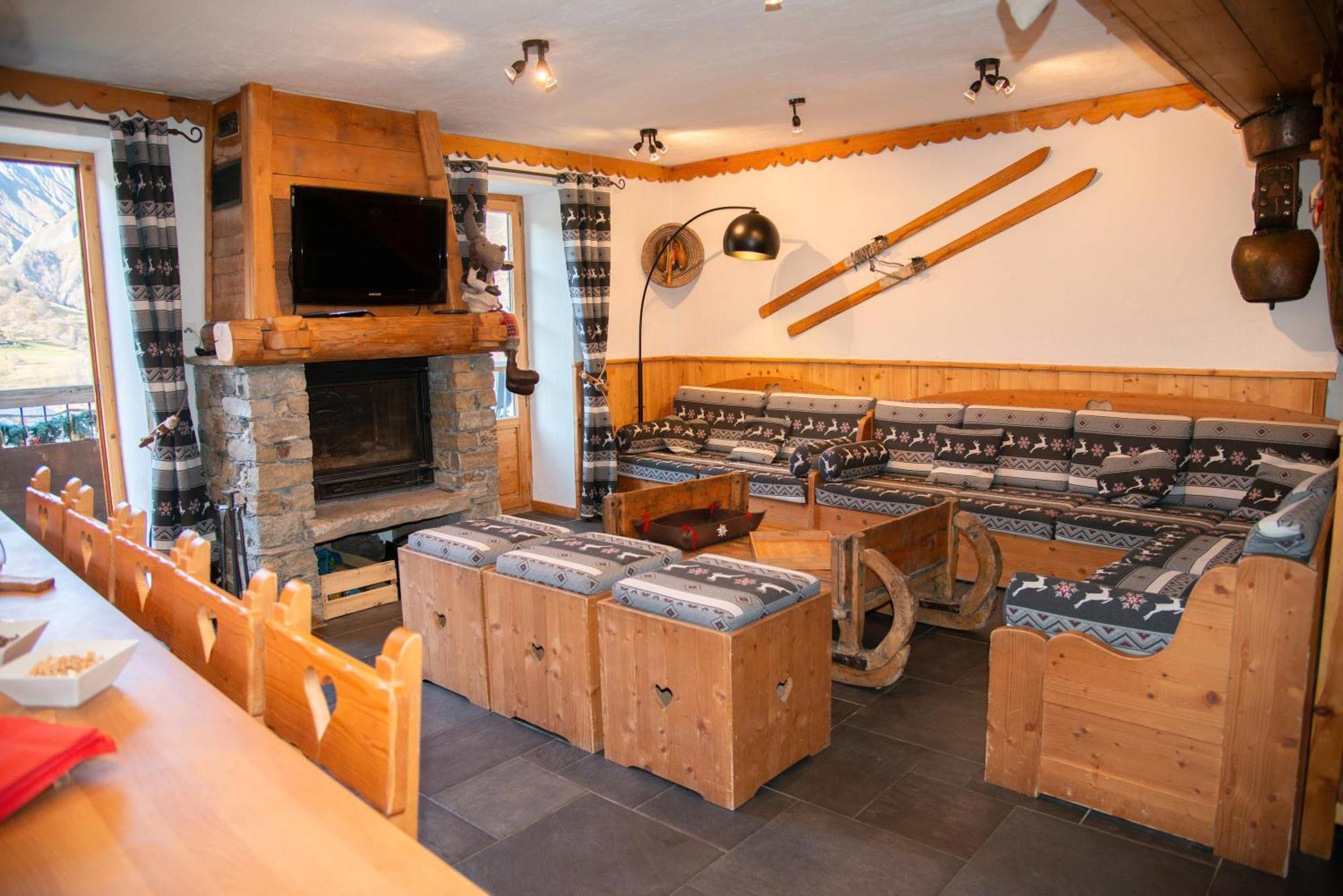 Chalet Cosy Pour 13 Sauna Villa Saint-Martin-de-Belleville Bagian luar foto